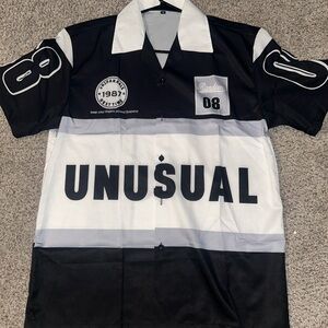 Unusual brand Black and White Men's Shirt